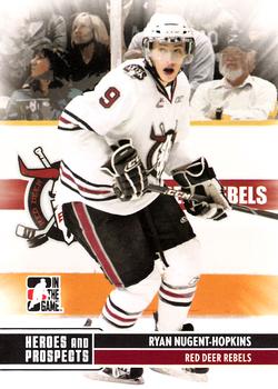 2009-10 In The Game Heroes and Prospects #149 Ryan Nugent-Hopkins Front