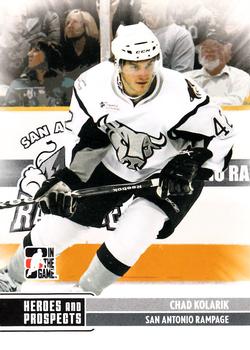 2009-10 In The Game Heroes and Prospects #45 Chad Kolarik Front