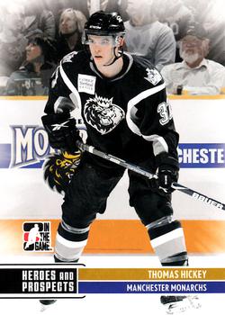 2009-10 In The Game Heroes and Prospects #65 Thomas Hickey Front