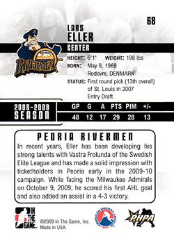 2009-10 In The Game Heroes and Prospects #68 Lars Eller Back