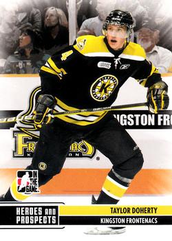 2009-10 In The Game Heroes and Prospects #85 Taylor Doherty Front
