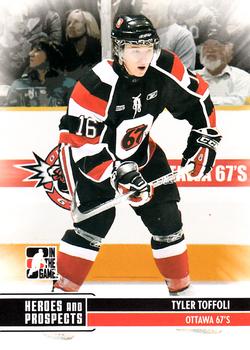 2009-10 In The Game Heroes and Prospects #88 Tyler Toffoli Front