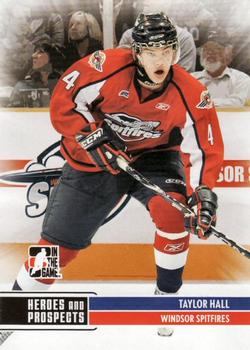 2009-10 In The Game Heroes and Prospects #95 Taylor Hall Front