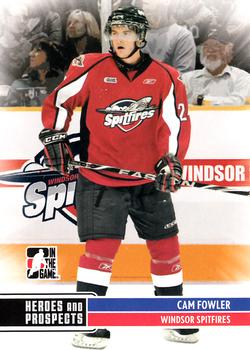 2009-10 In The Game Heroes and Prospects #96 Cam Fowler Front