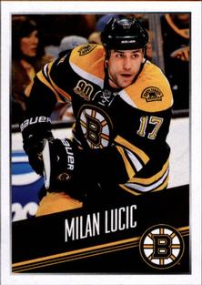 2014-15 Panini Stickers #15 Milan Lucic Front