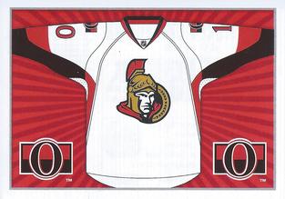 2014-15 Panini Stickers #145 Ottawa Senators Away Jersey Front