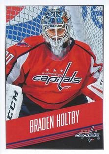 2014-15 Panini Stickers #219 Braden Holtby Front