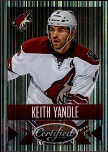 2014-15 Panini Stickers #244 Keith Yandle Front