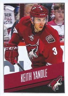 2014-15 Panini Stickers #249 Keith Yandle Front