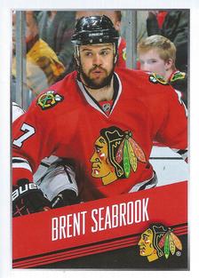 2014-15 Panini Stickers #277 Brent Seabrook Front