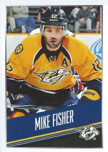 2014-15 Panini Stickers #363 Mike Fisher Front