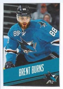 2014-15 Panini Stickers #374 Brent Burns Front