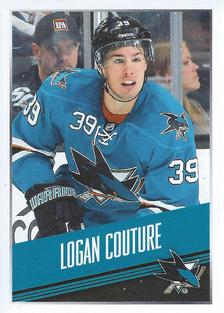 2014-15 Panini Stickers #376 Logan Couture Front