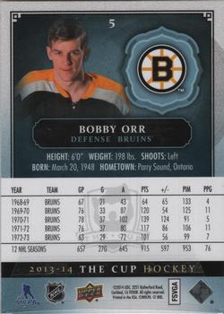 2013-14 Upper Deck The Cup #5 Bobby Orr Back
