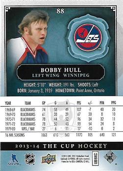 2013-14 Upper Deck The Cup #88 Bobby Hull Back