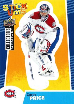 2009-10 Collector's Choice - Stick-Ums #SU13 Carey Price Front