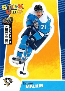 2009-10 Collector's Choice - Stick-Ums #SU23 Evgeni Malkin Front