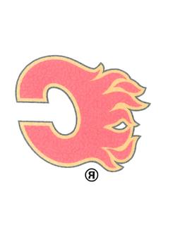 2009-10 Collector's Choice - Badge of Honor #BH5 Calgary Flames Logo Front