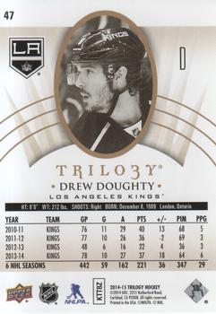 2014-15 Upper Deck Trilogy #47 Drew Doughty Back