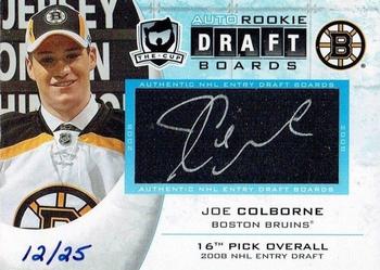 2011-12 Upper Deck The Cup - Auto Draft Boards #DB-JC Joe Colborne Front