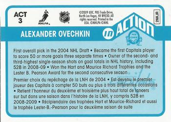 2009-10 O-Pee-Chee - In Action #ACT3 Alexander Ovechkin Back