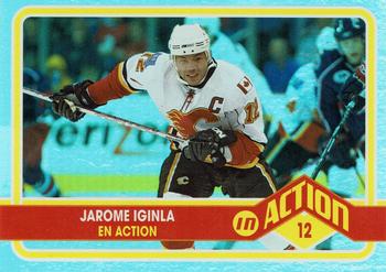 2009-10 O-Pee-Chee - In Action #ACT4 Jarome Iginla Front