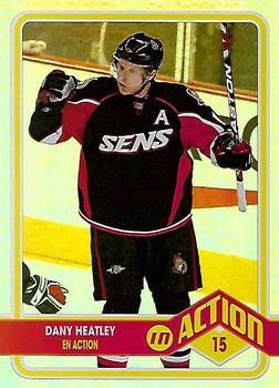 2009-10 O-Pee-Chee - In Action #ACT11 Dany Heatley Front