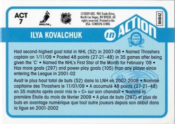 2009-10 O-Pee-Chee - In Action #ACT7 Ilya Kovalchuk Back