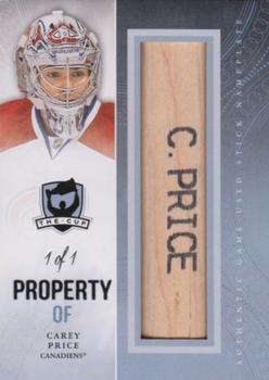 2011-12 Upper Deck The Cup - Property Of #POF-CP Carey Price Front
