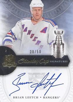 2011-12 Upper Deck The Cup - Stanley Cup Signatures #SCS-BL Brian Leetch Front