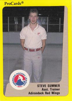 1989-90 ProCards AHL #310 Steve Sumner Front