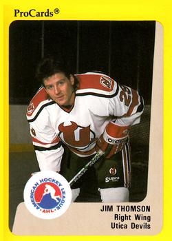 1989-90 ProCards AHL #225 Jim Thomson Front