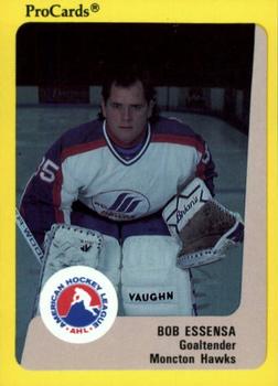 1989-90 ProCards AHL #34 Bob Essensa Front