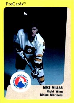1989-90 ProCards AHL #67 Mike Millar Front