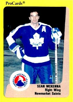 1989-90 ProCards AHL #115 Sean McKenna Front
