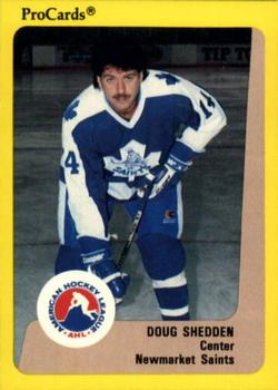 1989-90 ProCards AHL #125 Doug Shedden Front