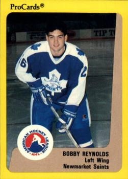 1989-90 ProCards AHL #126 Bobby Reynolds Front