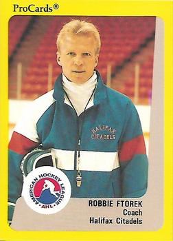 1989-90 ProCards AHL #157 Robbie Ftorek Front