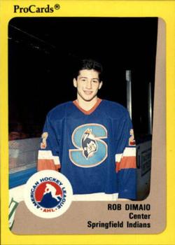 1989-90 ProCards AHL #234 Rob DiMaio Front