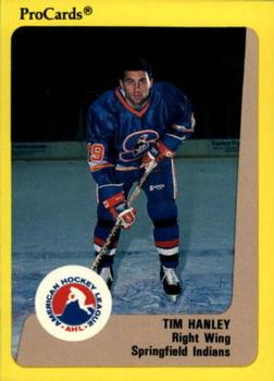 1989-90 ProCards AHL #238 Tim Hanley Front