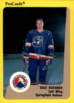 1989-90 ProCards AHL #243 Dale Kushner Front