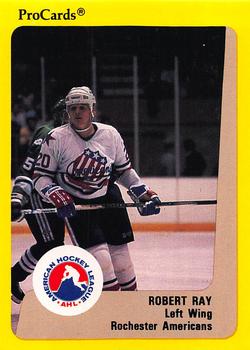 1989-90 ProCards AHL #256 Robert Ray Front