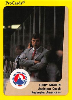 1989-90 ProCards AHL #261 Terry Martin Front