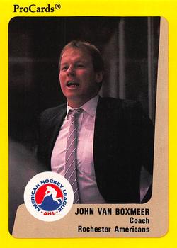 1989-90 ProCards AHL #266 John Van Boxmeer Front