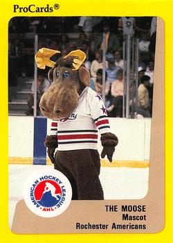 1989-90 ProCards AHL #267 The Moose Front