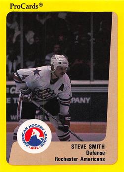 1989-90 ProCards AHL #272 Steve Smith Front