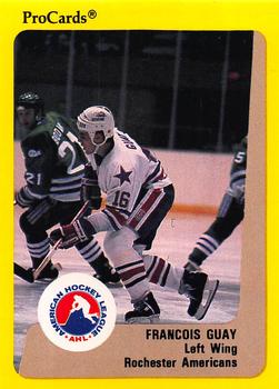 1989-90 ProCards AHL #273 Francois Guay Front