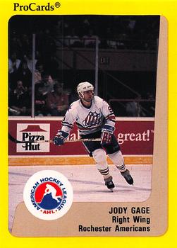 1989-90 ProCards AHL #276 Jody Gage Front