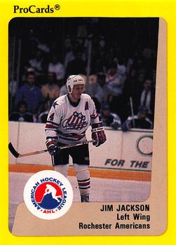 1989-90 ProCards AHL #279 Jim Jackson Front