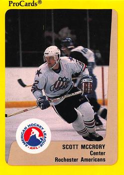 1989-90 ProCards AHL #282 Scott McCrory Front